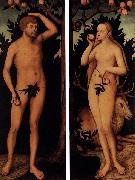 Adam and Eve, Lucas Cranach the Younger